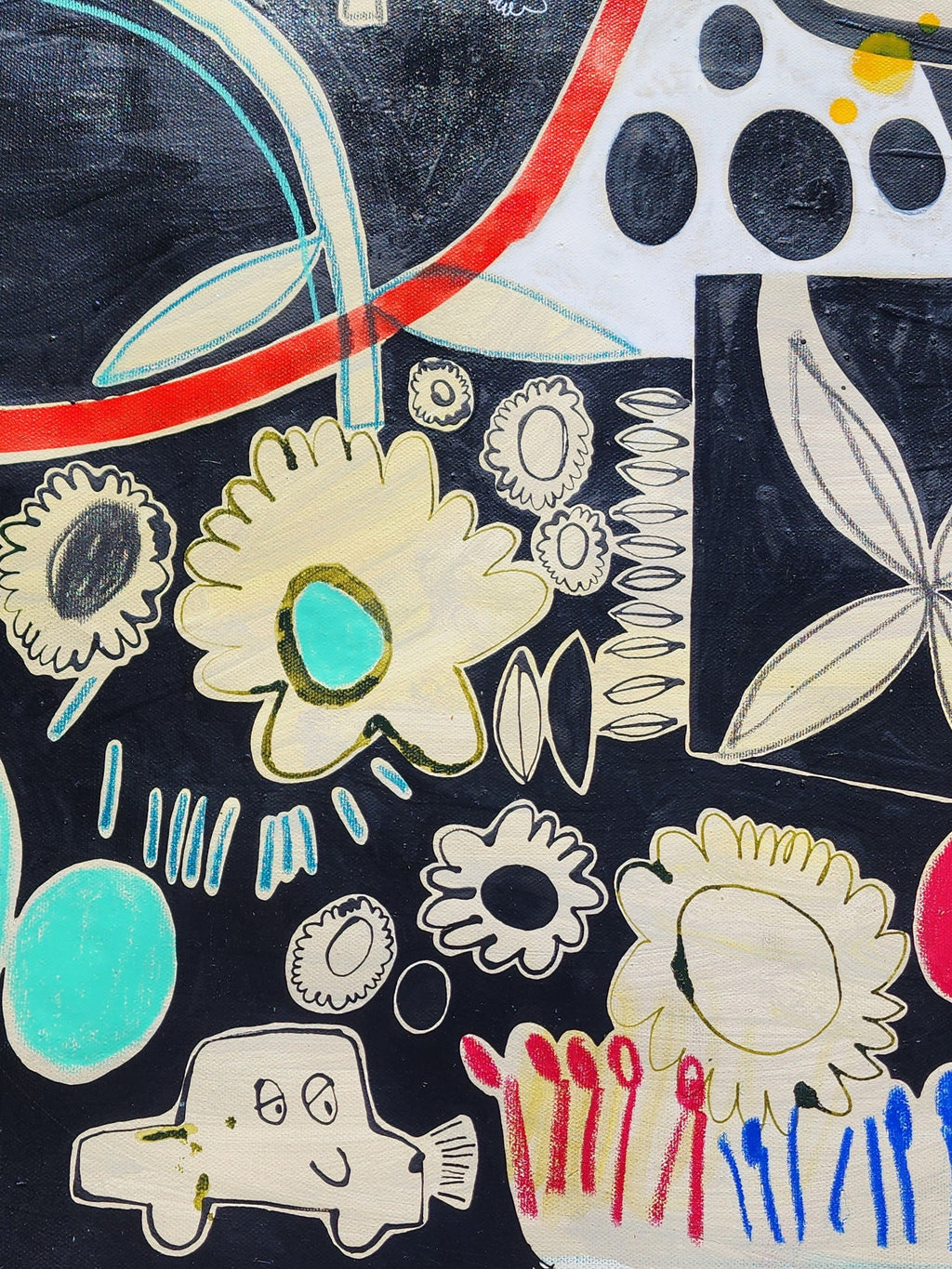 Head Full Of Thoughts | Painting