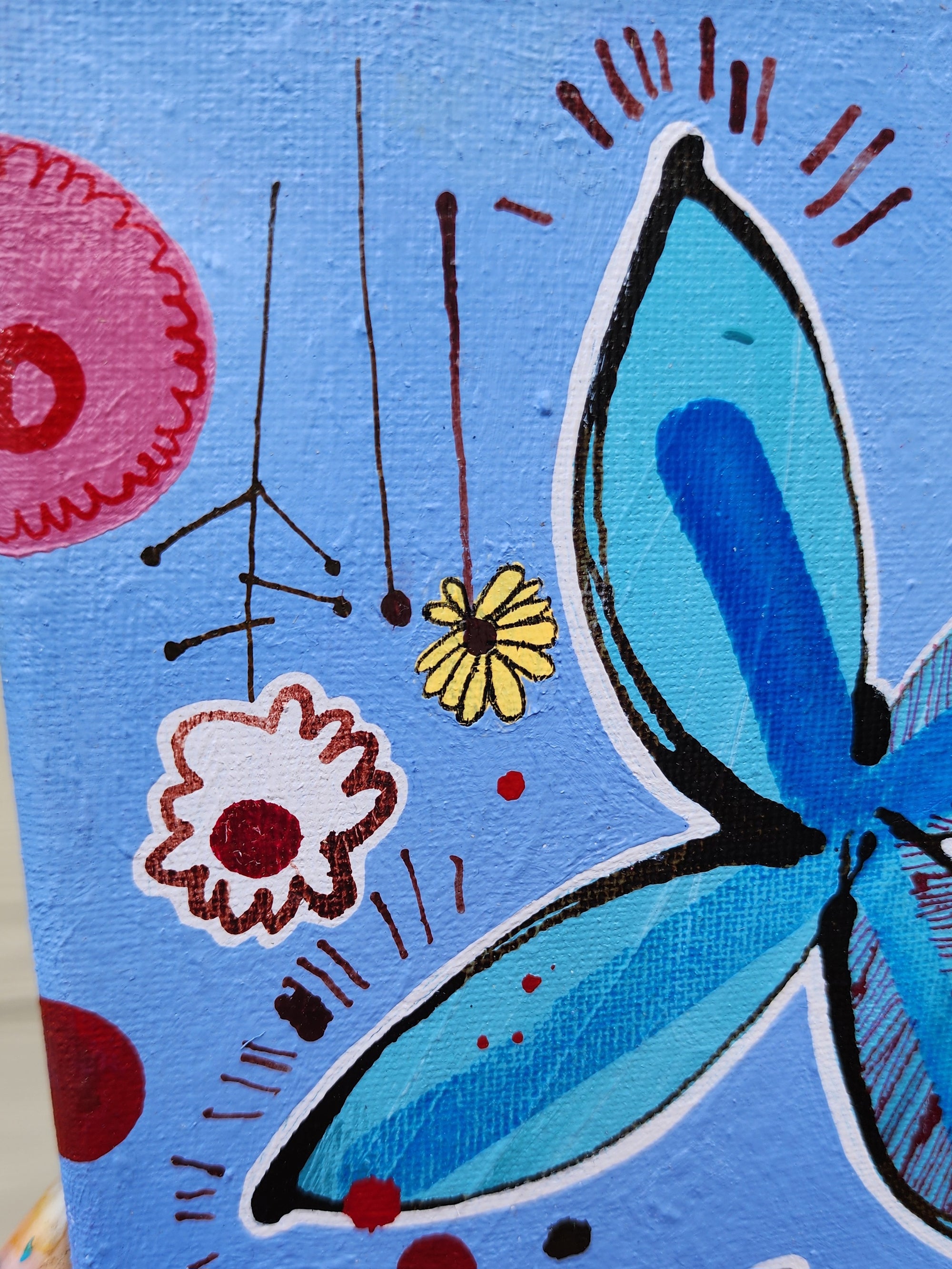 Blue Posy