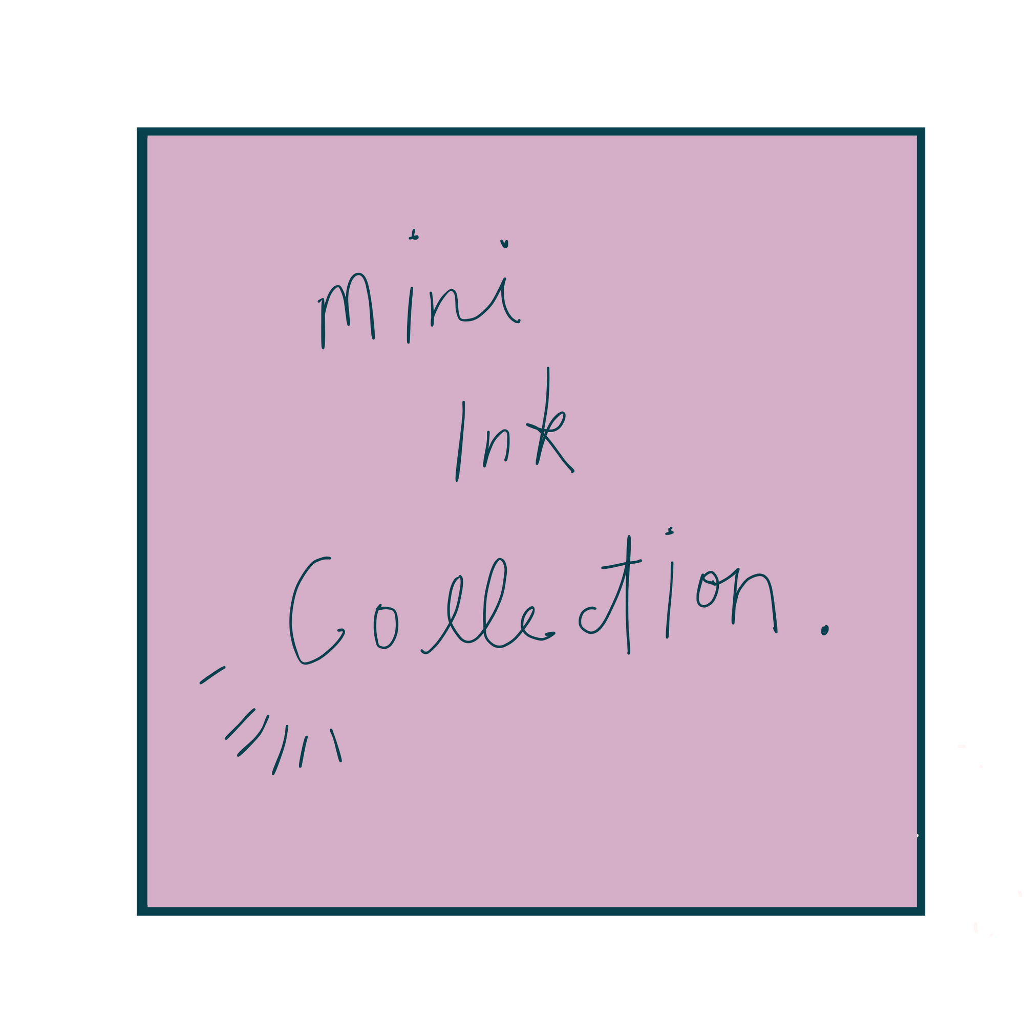 Mini Ink Collection